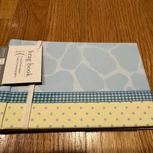 PepperPot Baby Brag Book. Blue